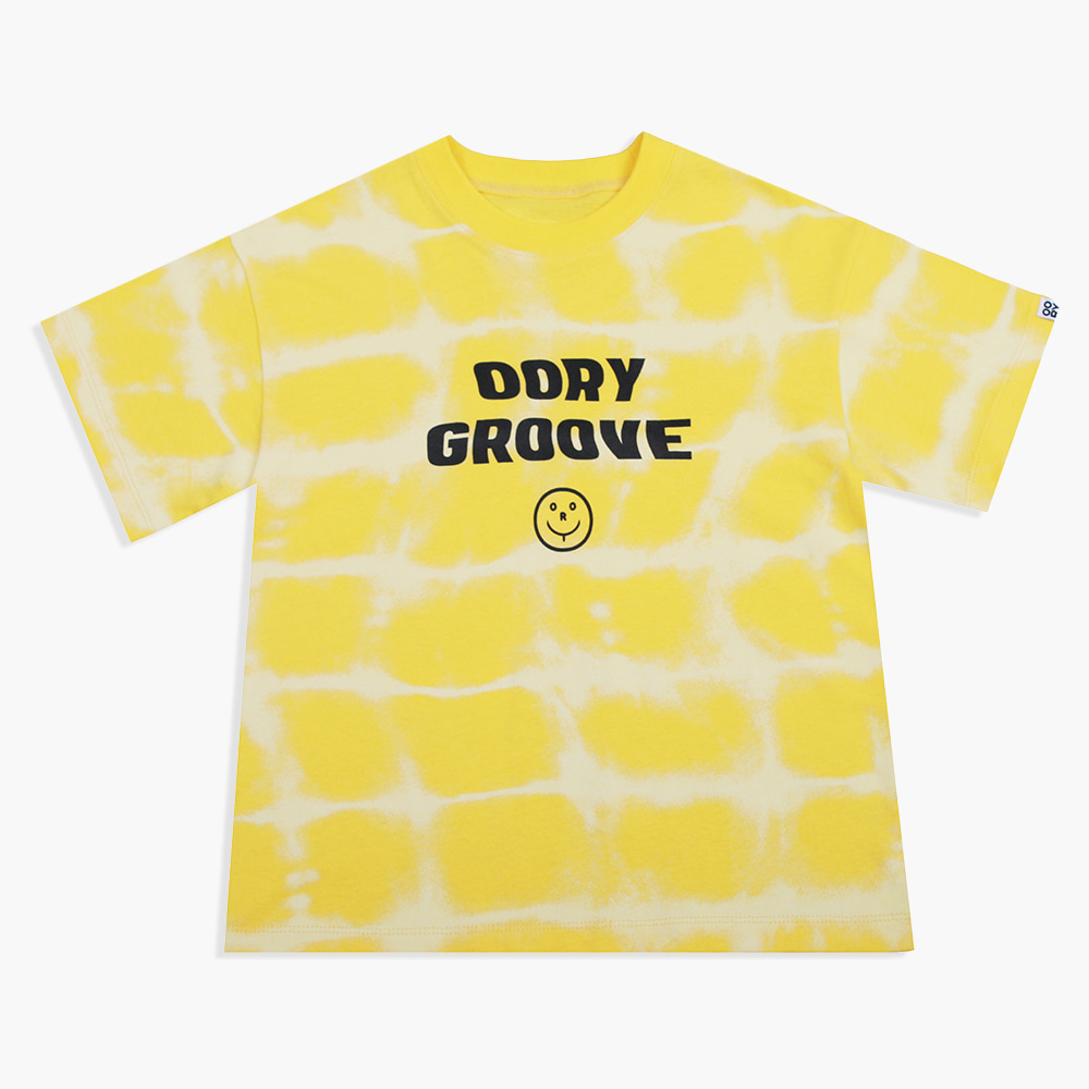 22 S/S OORY Groove t-shirt - yellow ( 신상할인가 5월 31일까지, 당일 발송 )