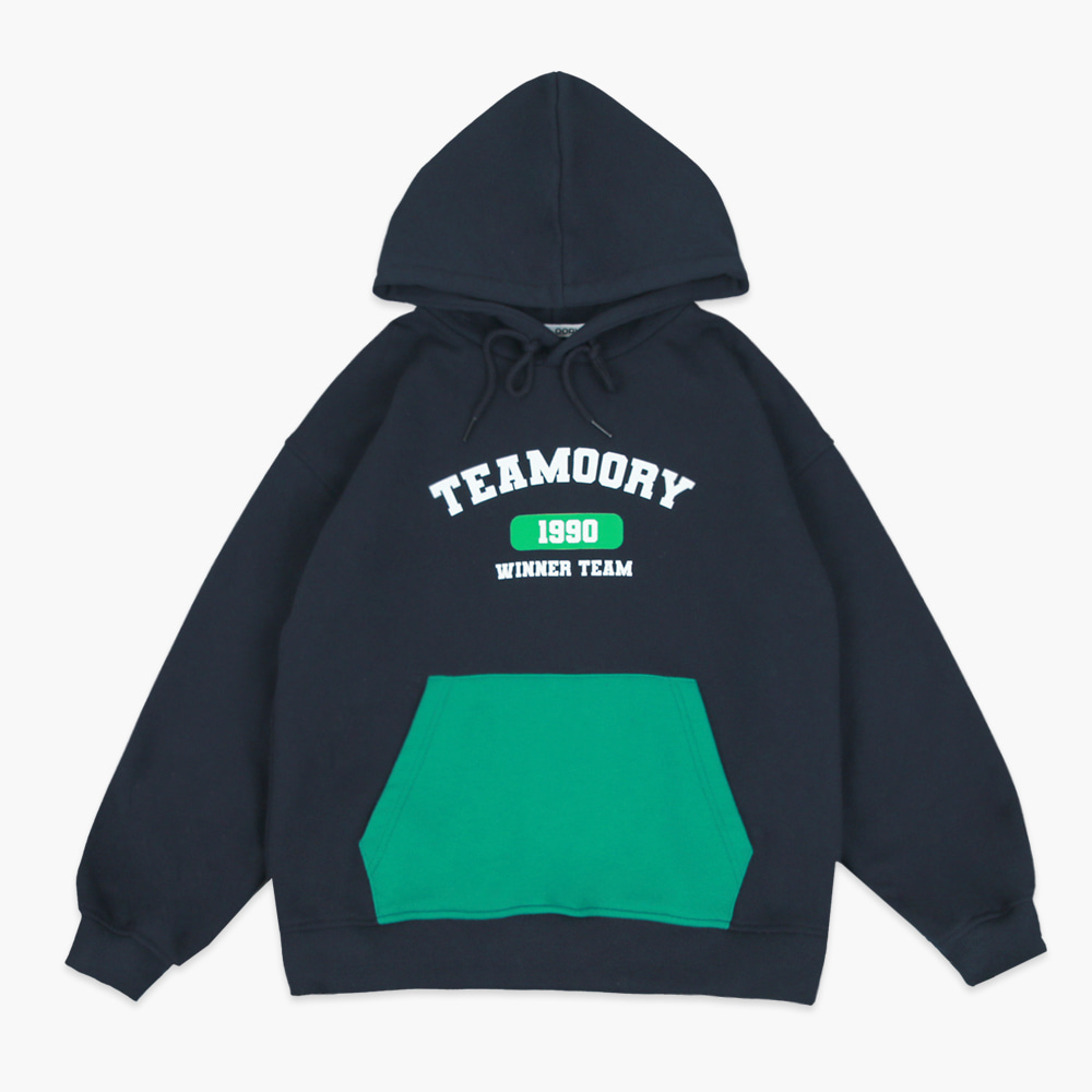 22 F/W OORY Team hoodie - green ( 2차 입고, 당일 발송 )