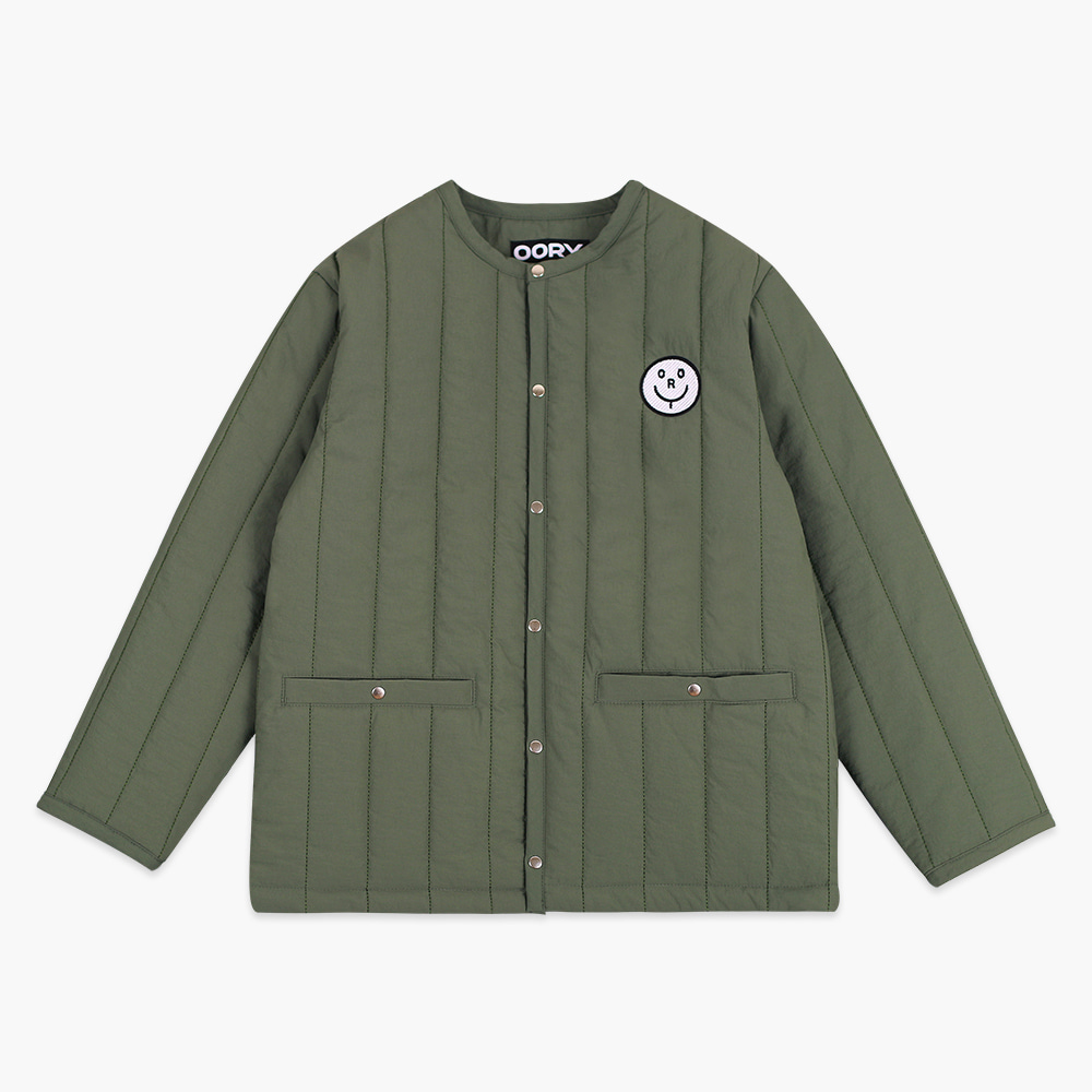 22 F/W OORY Quilting padding jacket - khaki ( 2차 입고, 당일발송 )