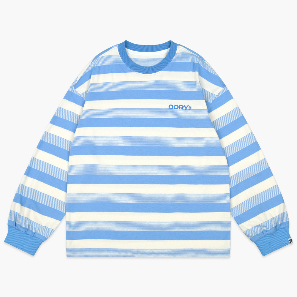 23 S/S OORY Stripe t-shirt - blue ( 2차 입고, 당일 발송 )