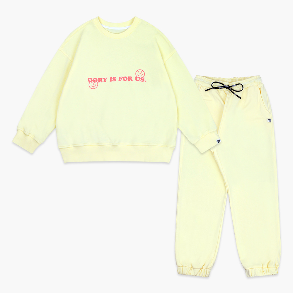 23 S/S OORY for us set - yellow ( 2차 입고, 당일 발송 )