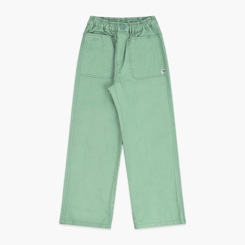 23 S/S OORY Pocket pants - green